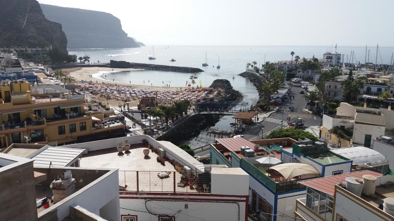 Beachfront Loft In Puerto De Mogan Exterior photo